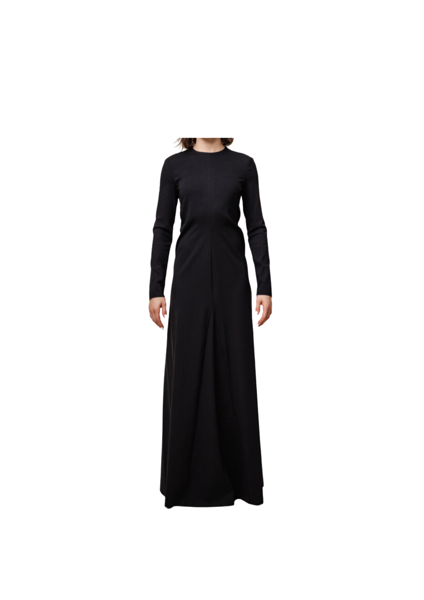 COMPACT KNIT ELASTANE GOWN