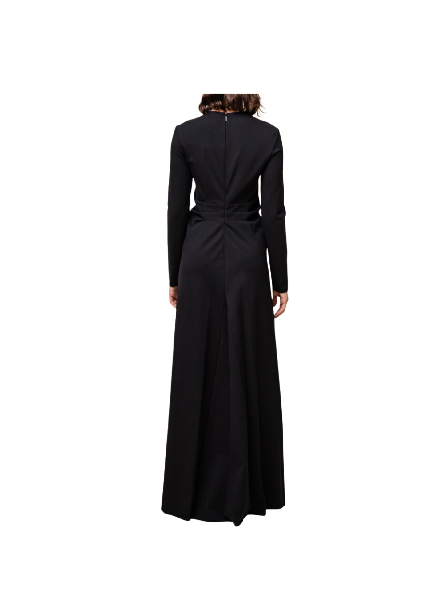 COMPACT KNIT ELASTANE GOWN