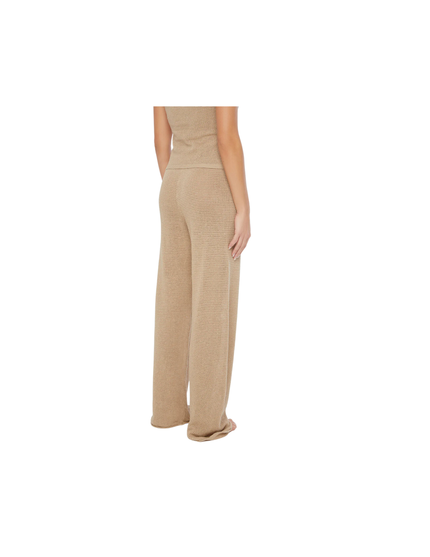 Linen Knit Drawstring Pant